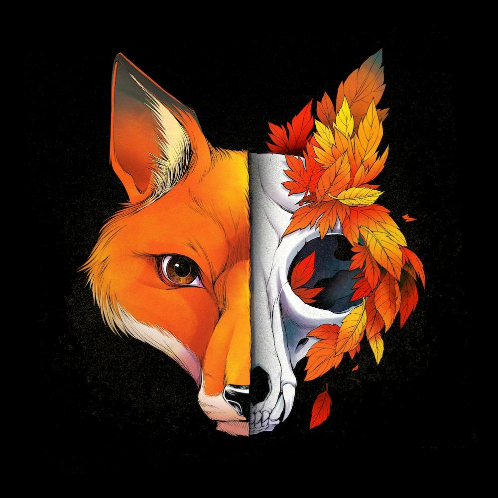 Autumn Fox Square