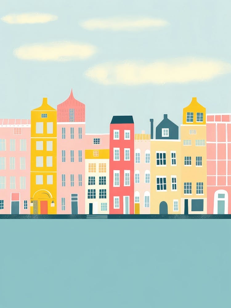 Amsterdam Colourful View 4