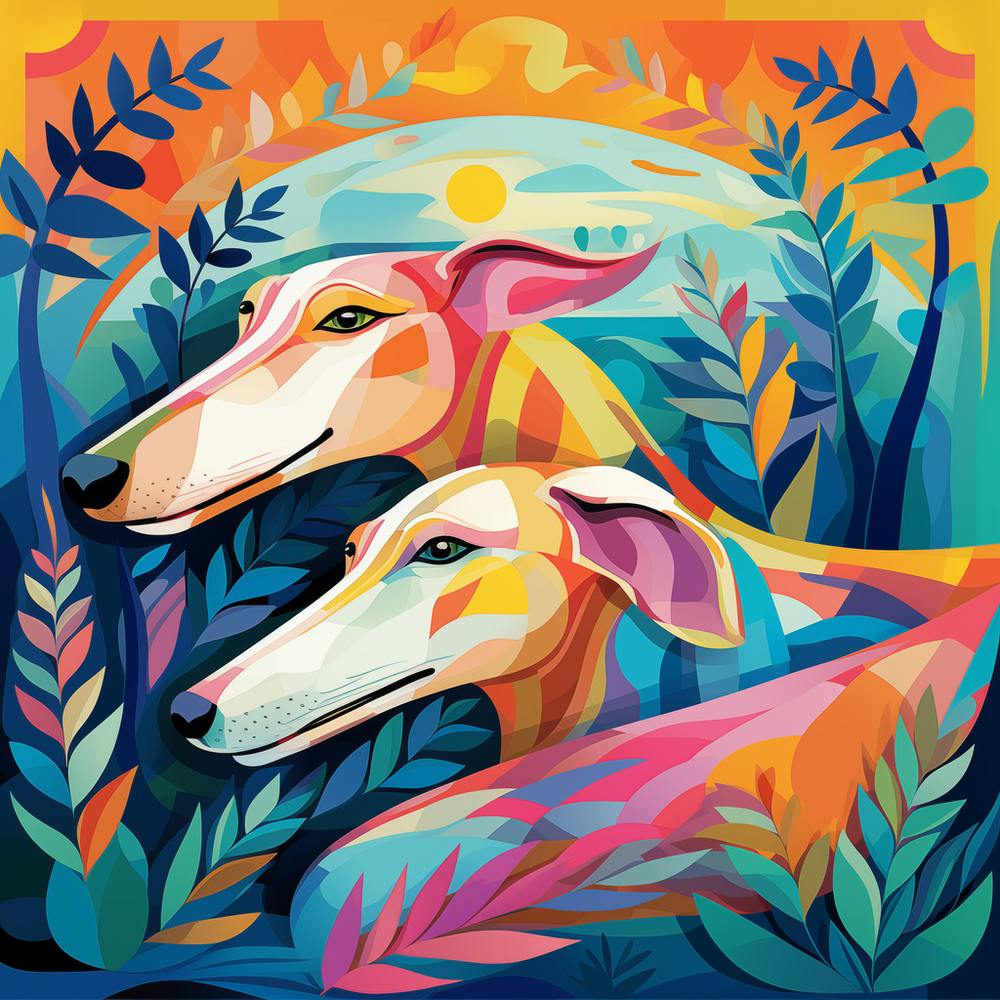 Two is company Greyhounds