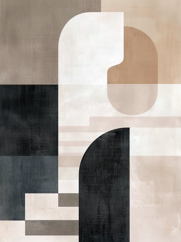 Sandstone Layers Minimalist Style