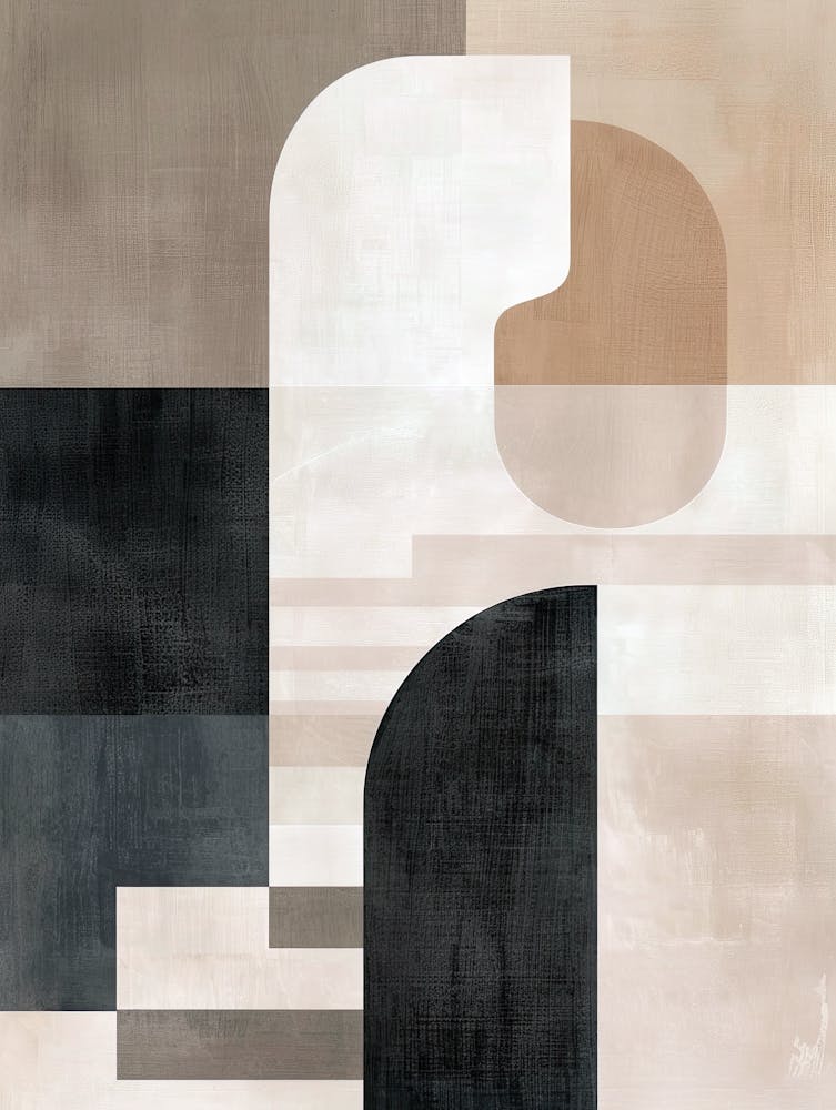 Sandstone Layers Minimalist Style