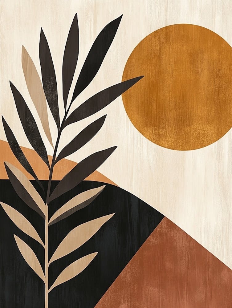 Abstract Landscape Canvas Art