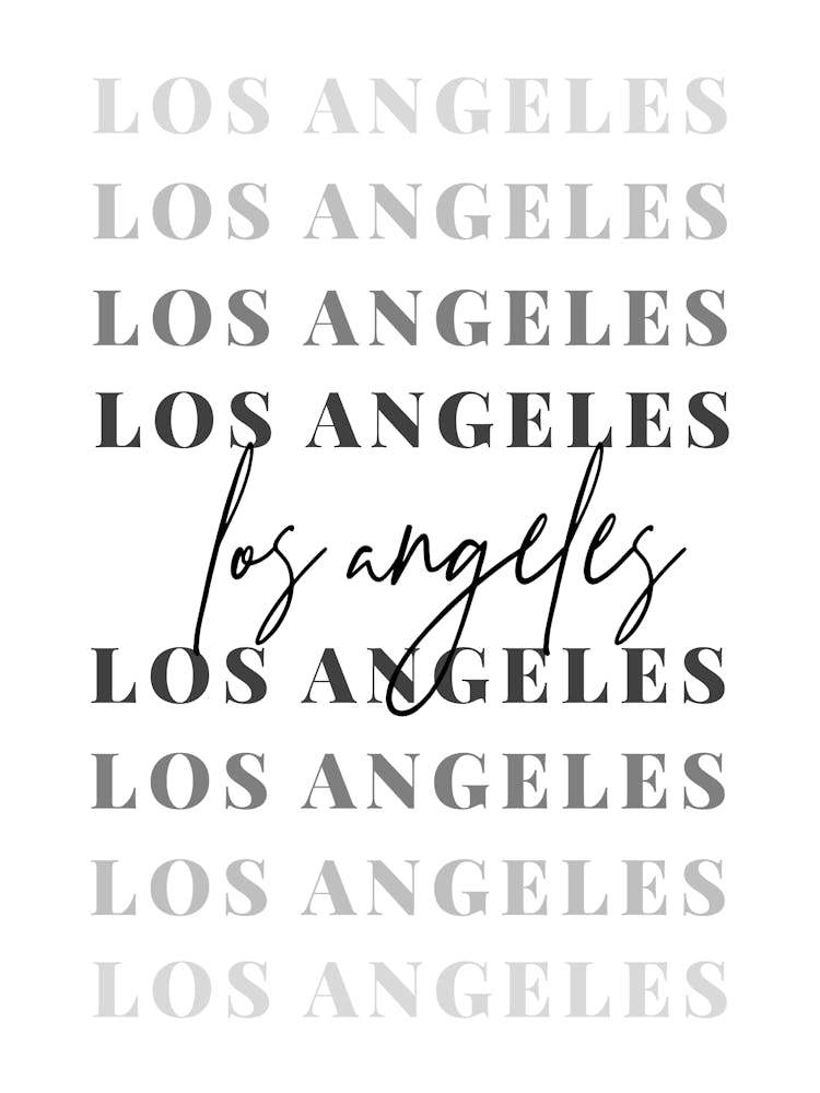 Los Angeles Fade Font 2