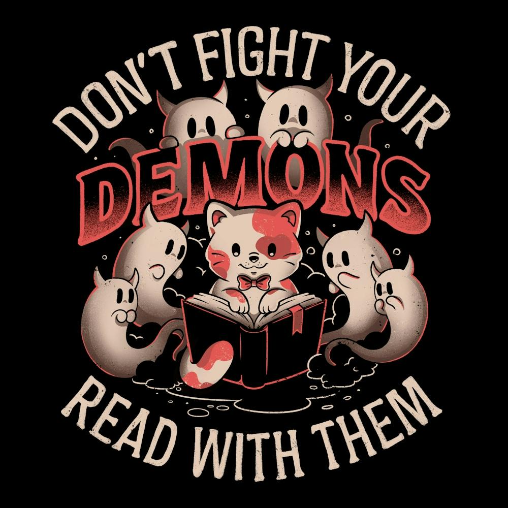 Read With Your Demons Dark Book Funny
