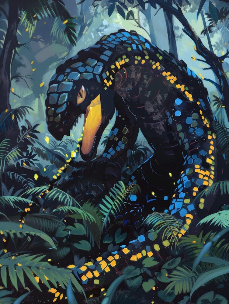Lizard In The Jungle