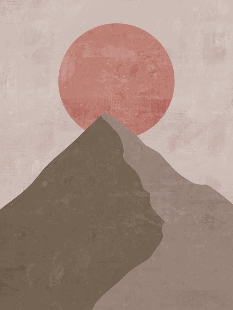 Sunset On The Mountain