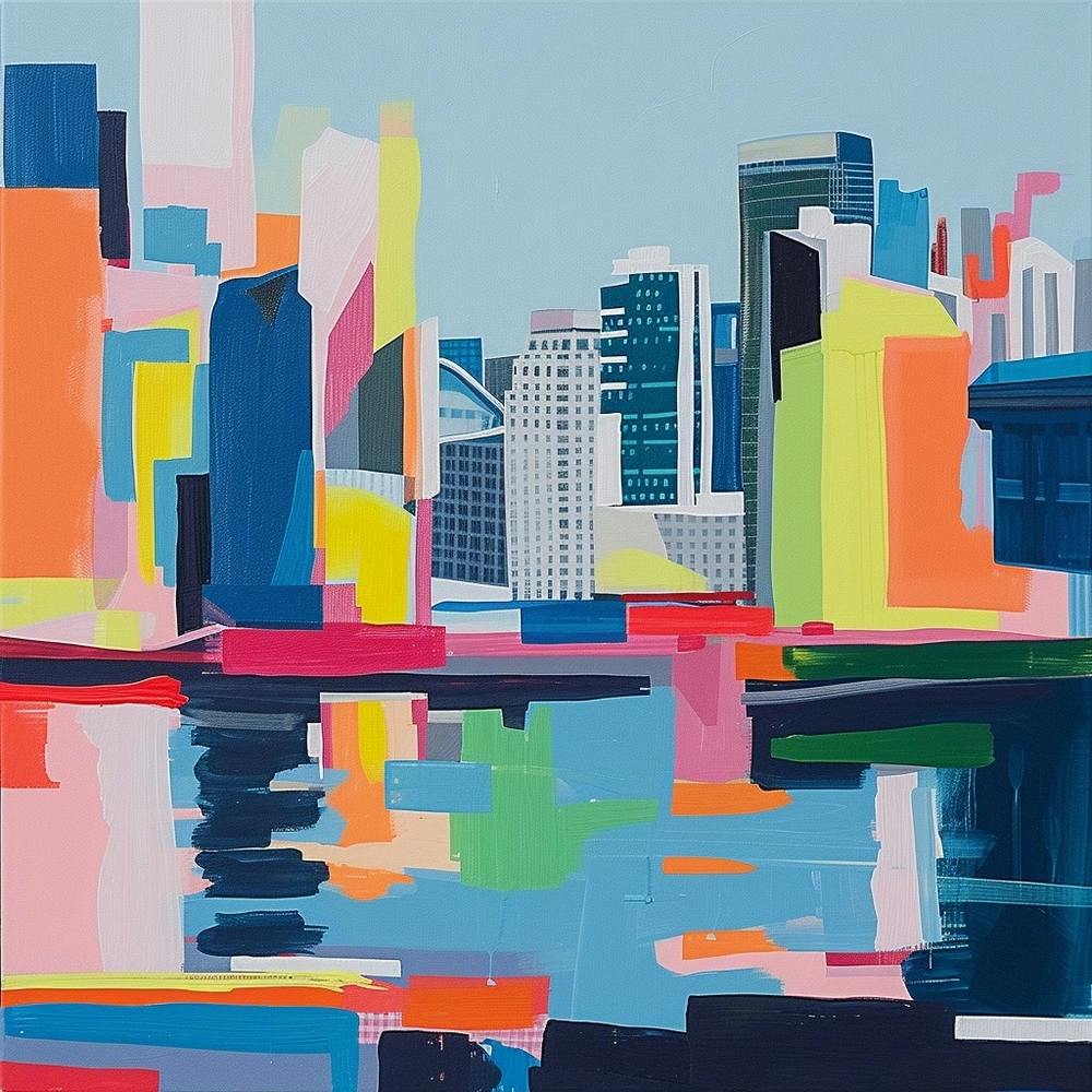 Abstract Travel Collection Vancouver Canada 2