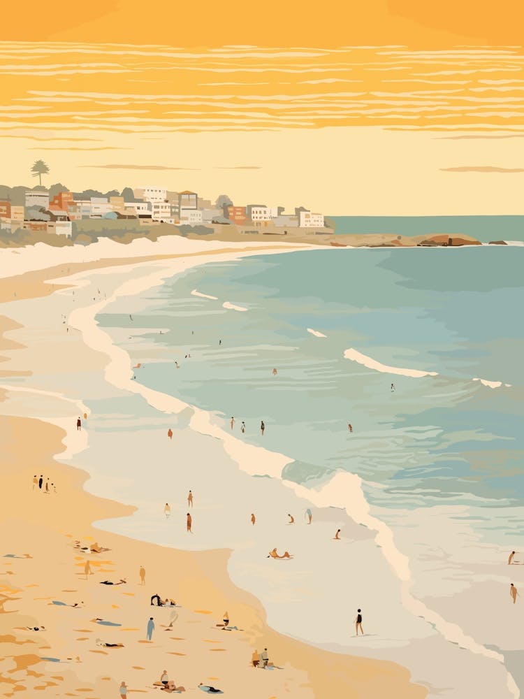 Bondi Beach Golden Tones 2