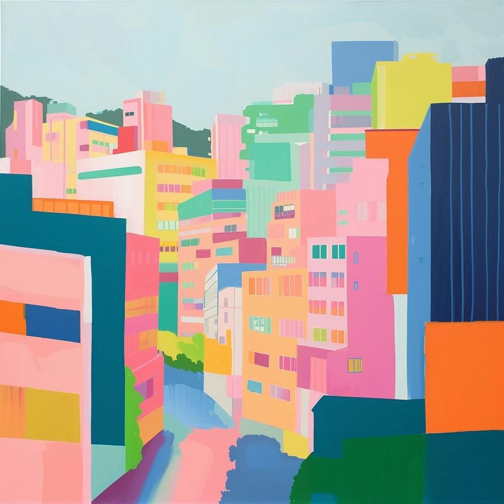 Abstract Travel Collection Tokyo Japan 3