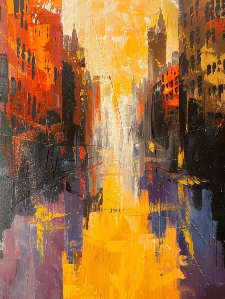 Sunset Cityscape 1