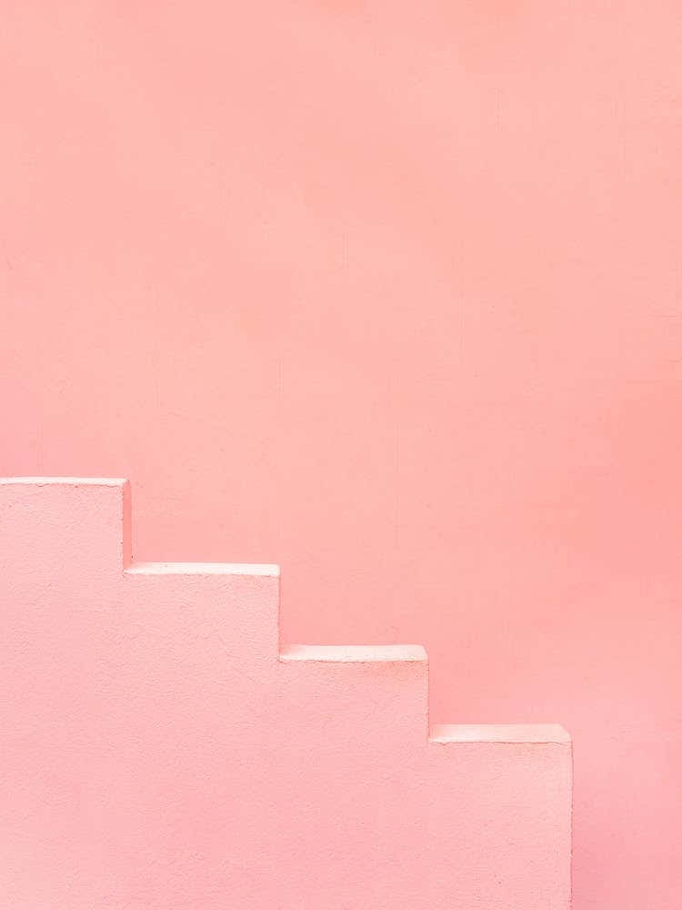 Pink Steps Of Muralla Roja
