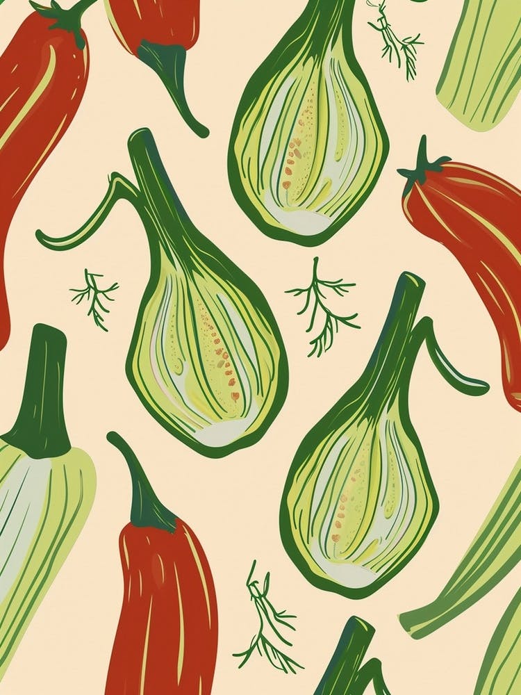 Mixed Vegetable Selection Pattern 1