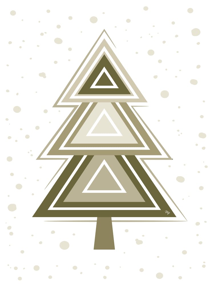 Beige Xmas Tree