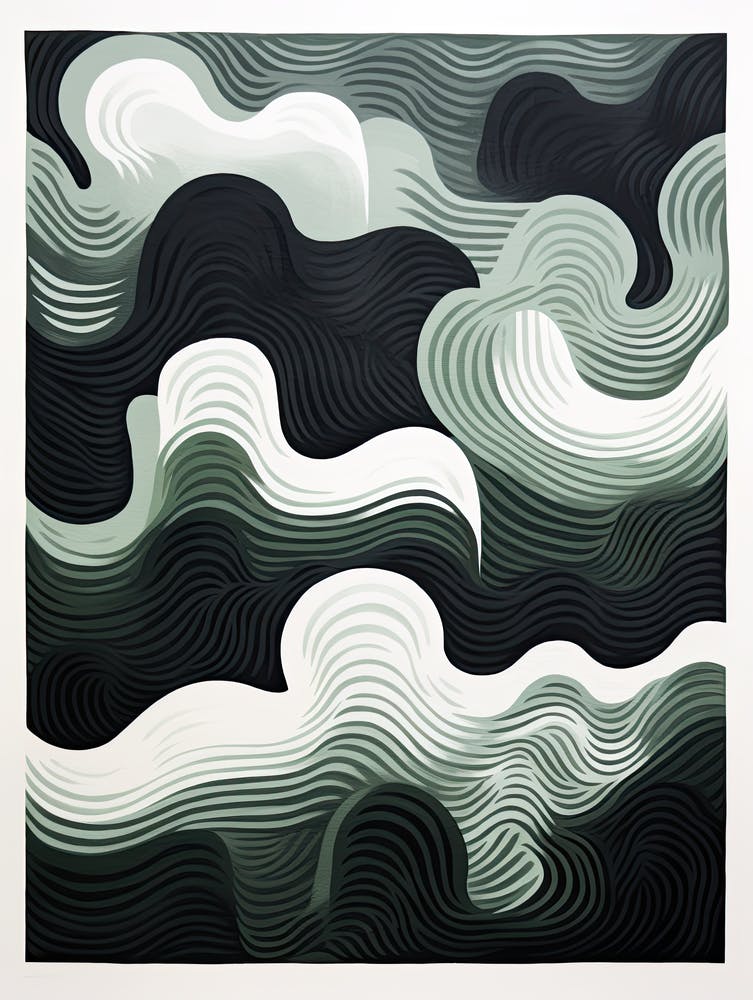 Abstract Atmosphere; Risograph Vintage Aura