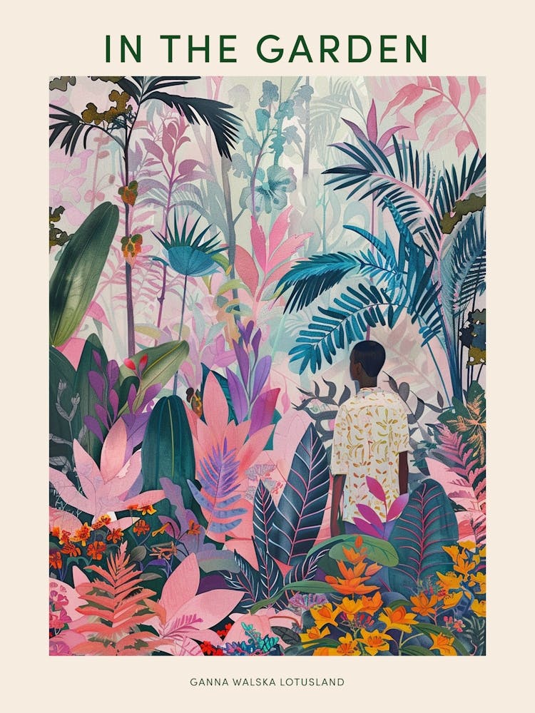 In The Garden Poster Ganna Walska Lotusland Usa 4