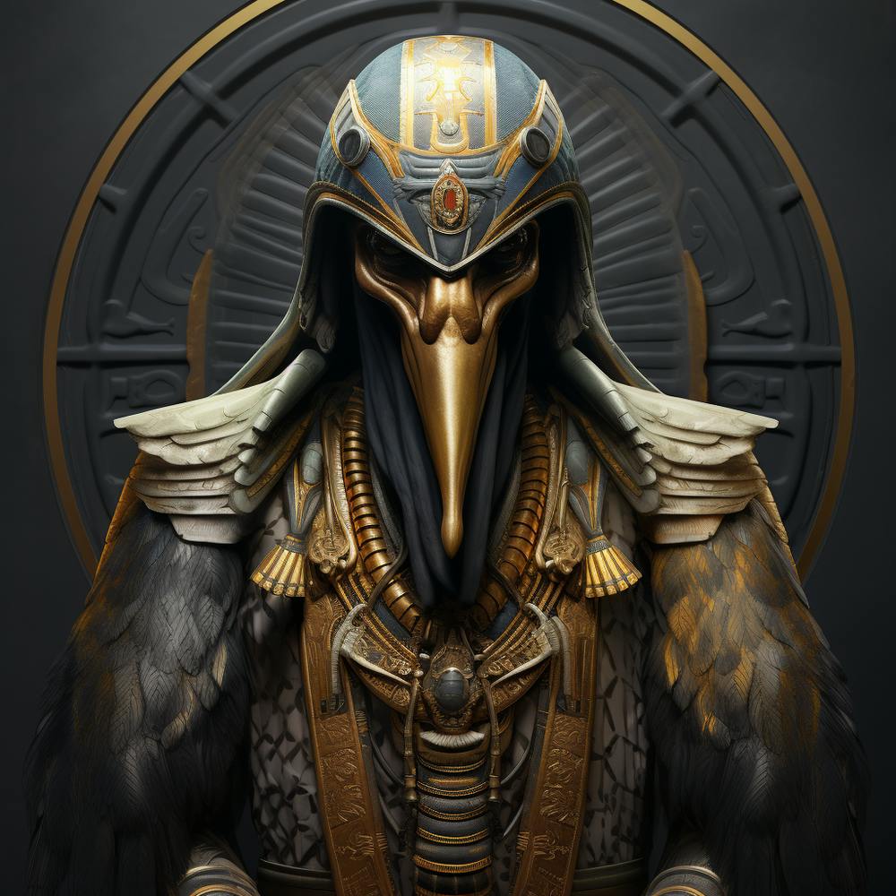 Egyptian god Thoth