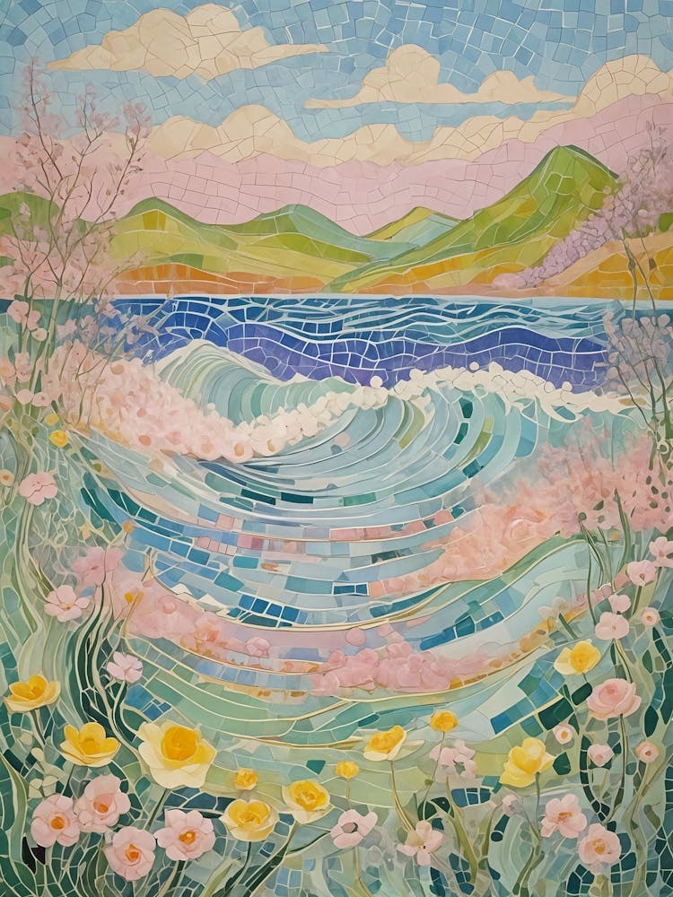 Spring Ocean In Pastel no1