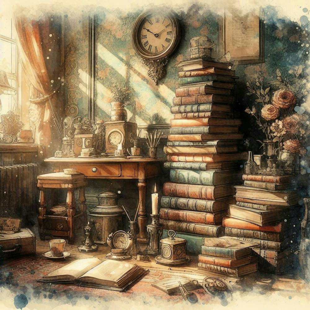 Room Full Of Books 2