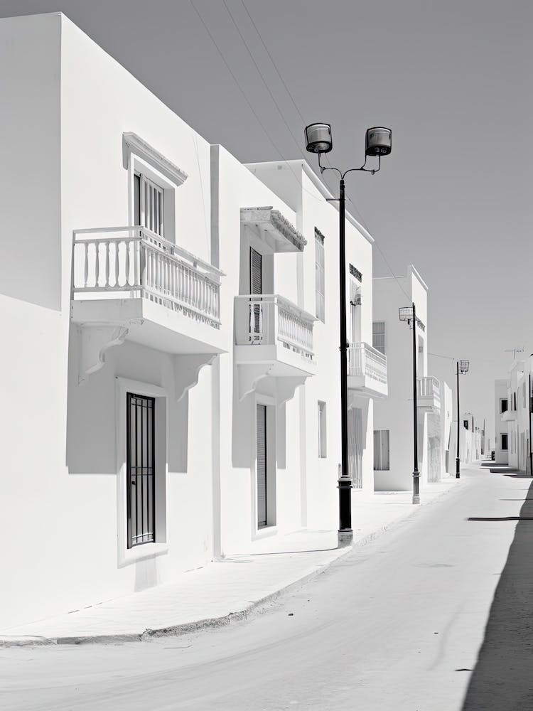 Hammamet, Tunisia, Black And White Photography 2