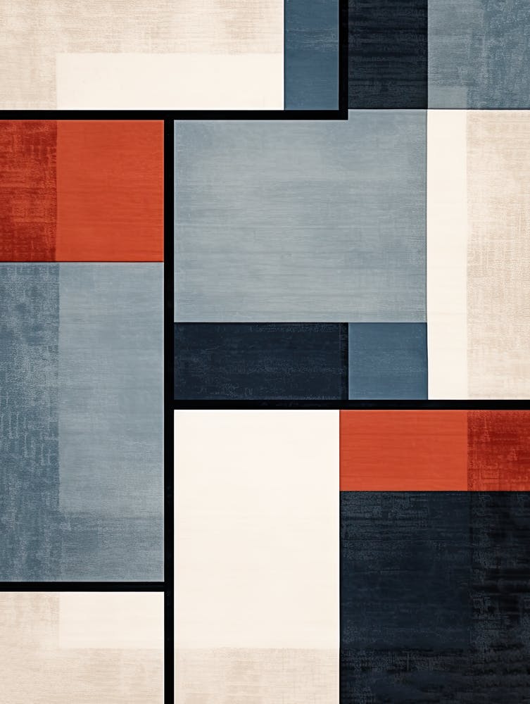 Harmony In Lines; Mid Century Geometric Abstractions