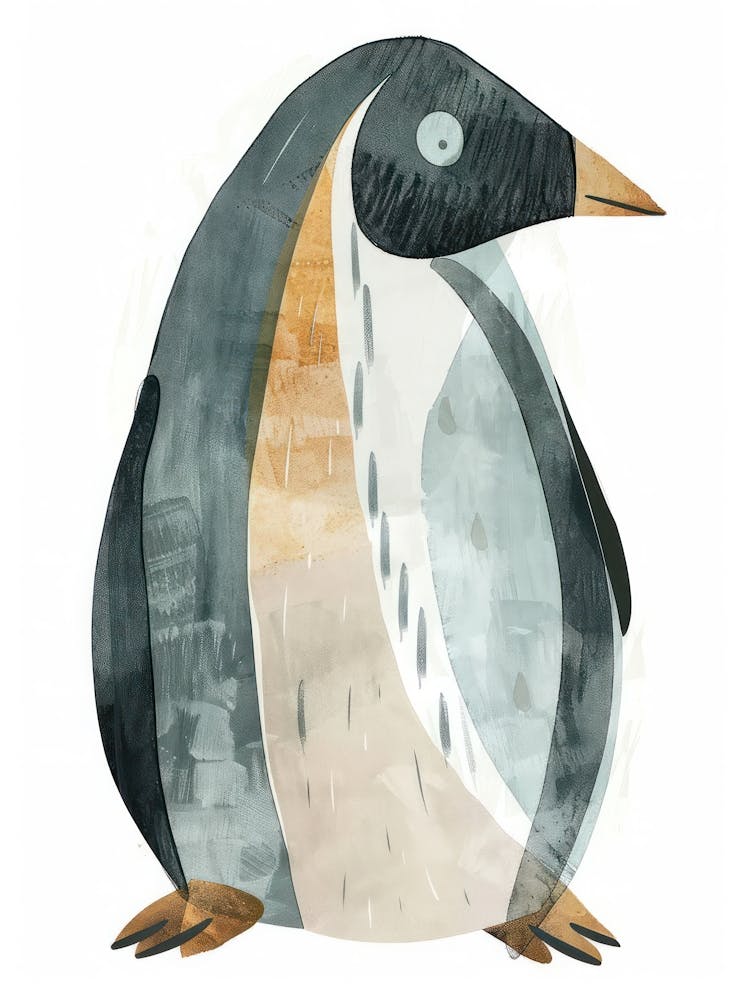 Charming Nursery Kids Animals Penguin 1