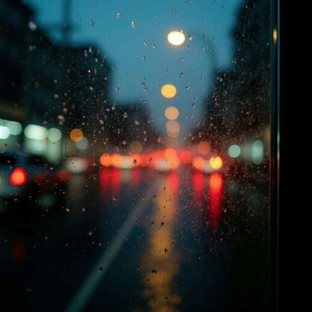 Regennacht in der Stadt 2