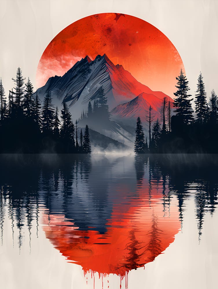 Sunset In The Mountains 7