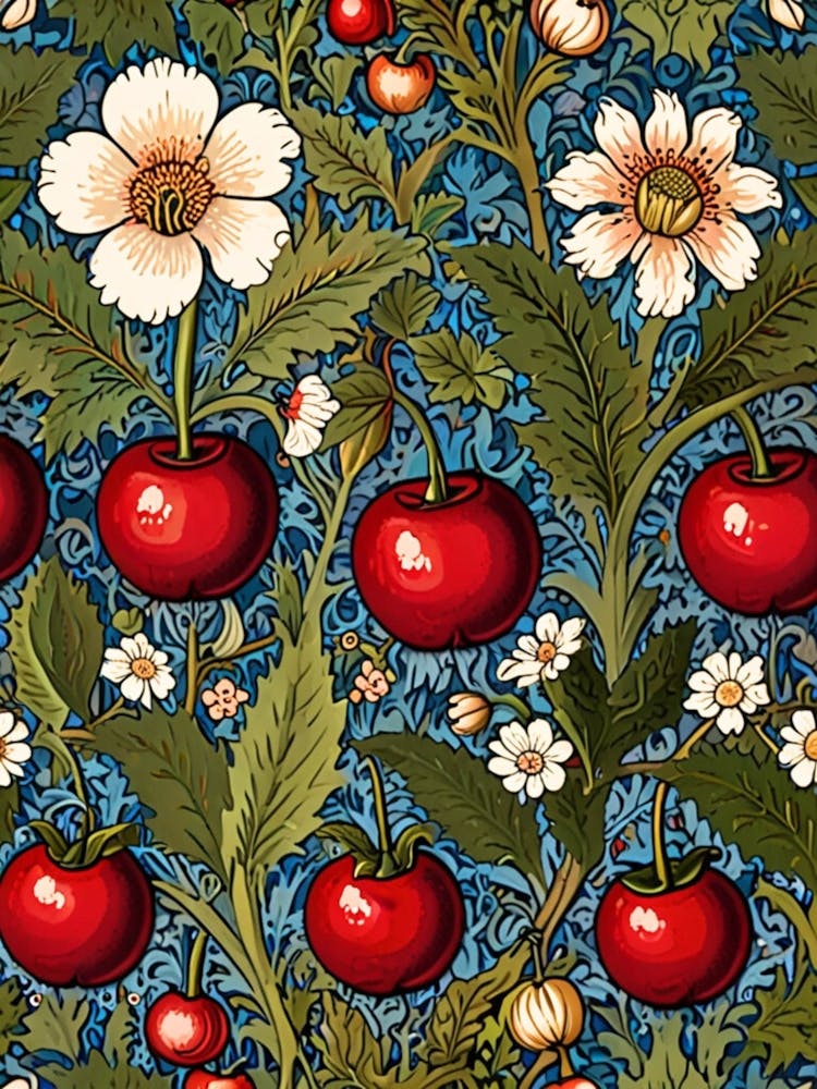 William Morris Cherry Blossoms 5