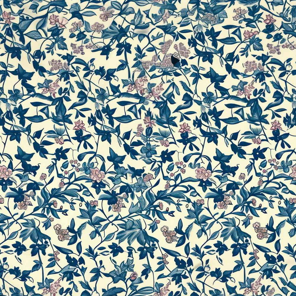 Floral Dream London Fabrics Floral Pattern 1