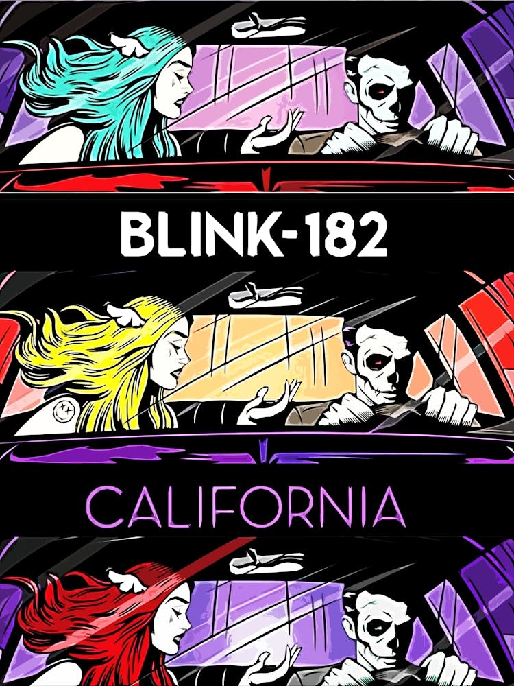 Blink 182 California