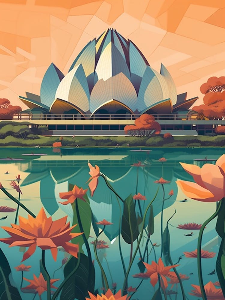 Lotus Temple New Delhi India