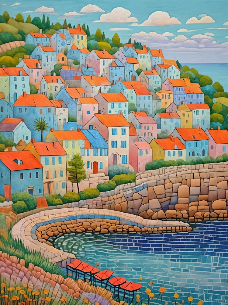 Colourful Seaside Village