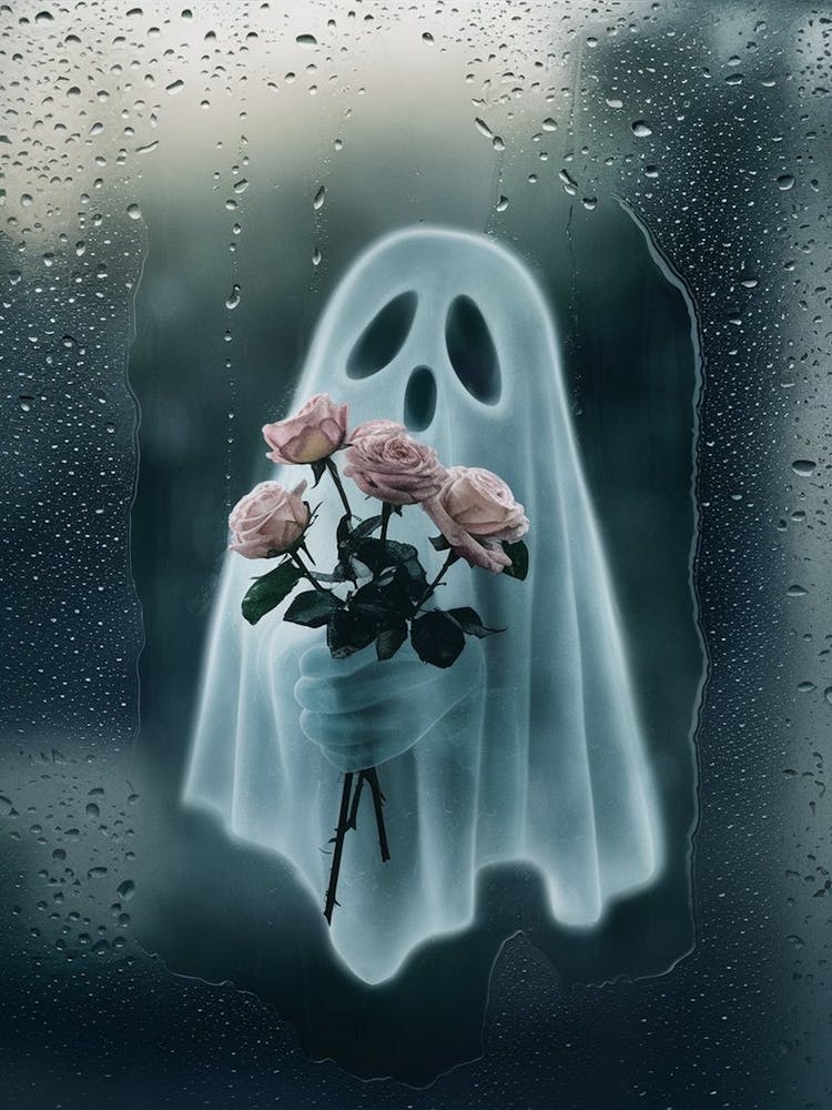 Ghost With Roses