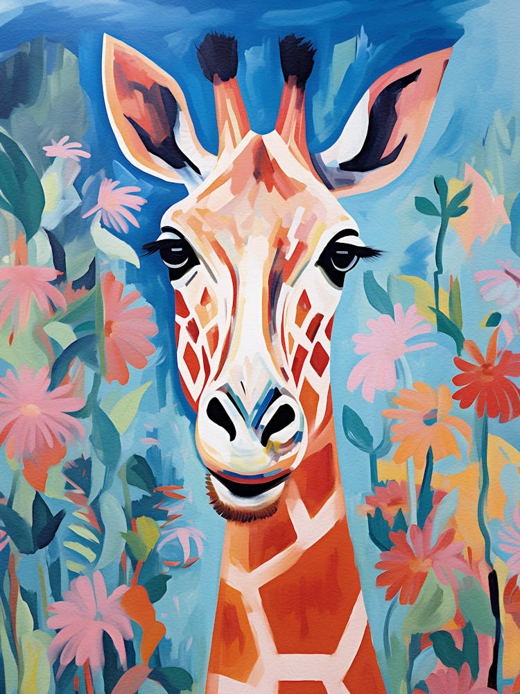Giraffe Painting