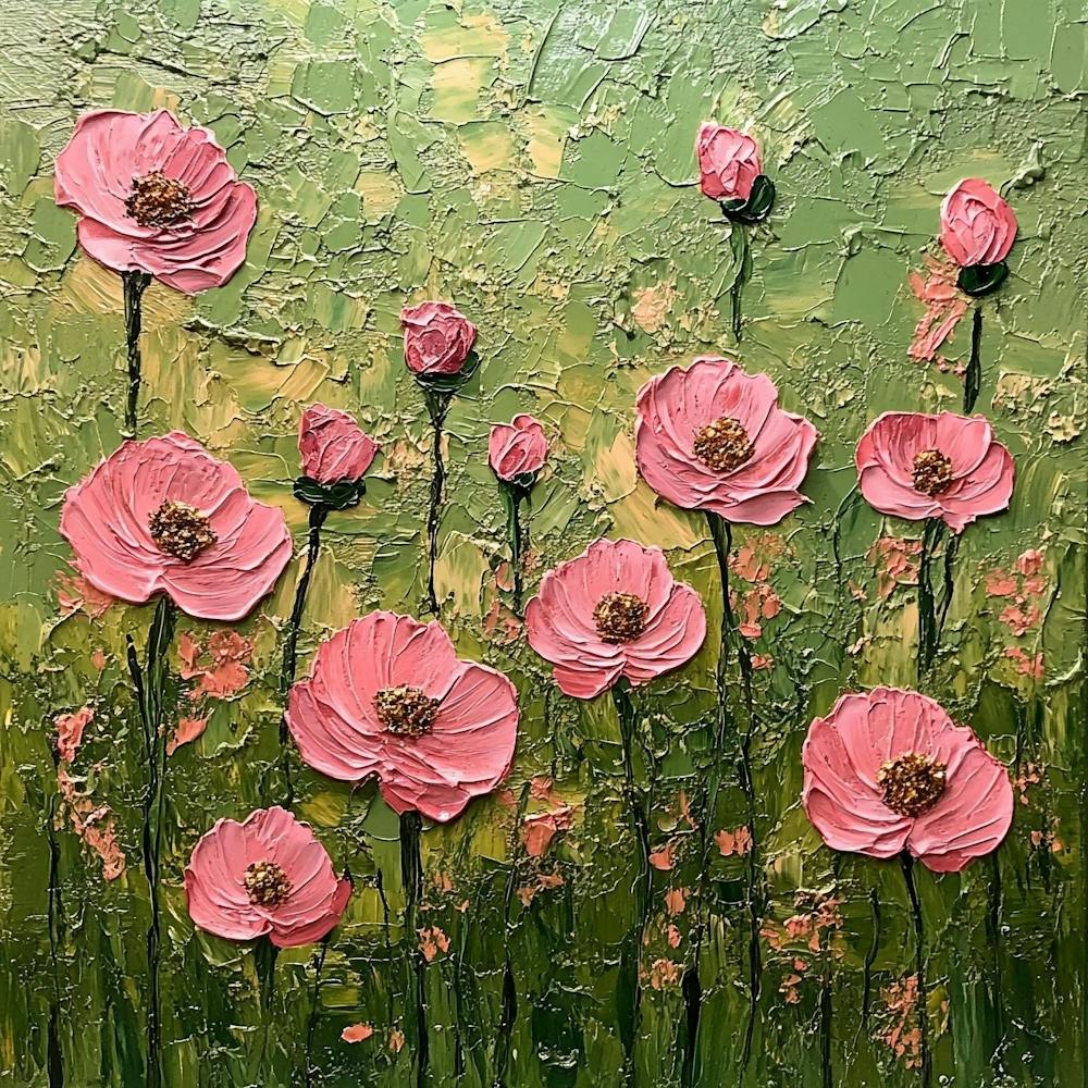 Springtime Art Flowers 4