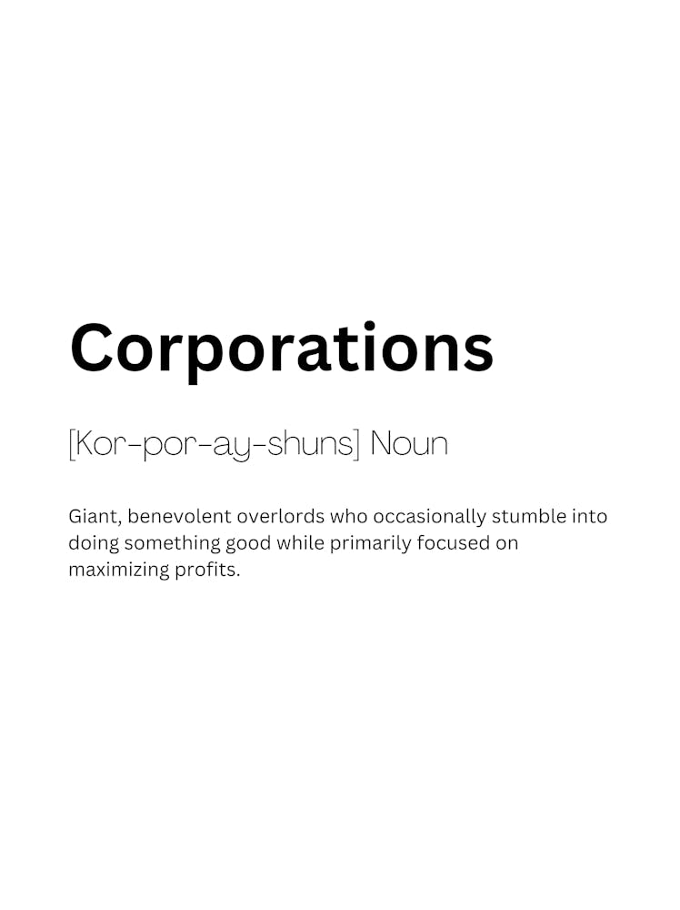 Corporations Definition Meaning