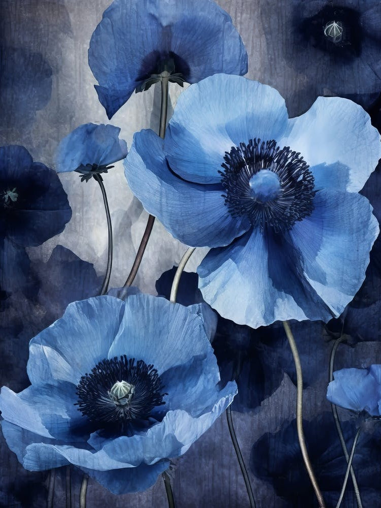 Blue Flowers 4