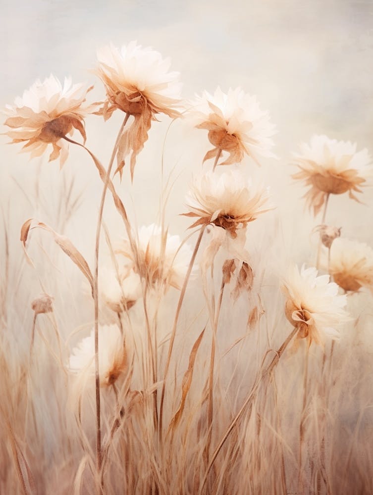 Boho Dried Flowers Gaillardia 2