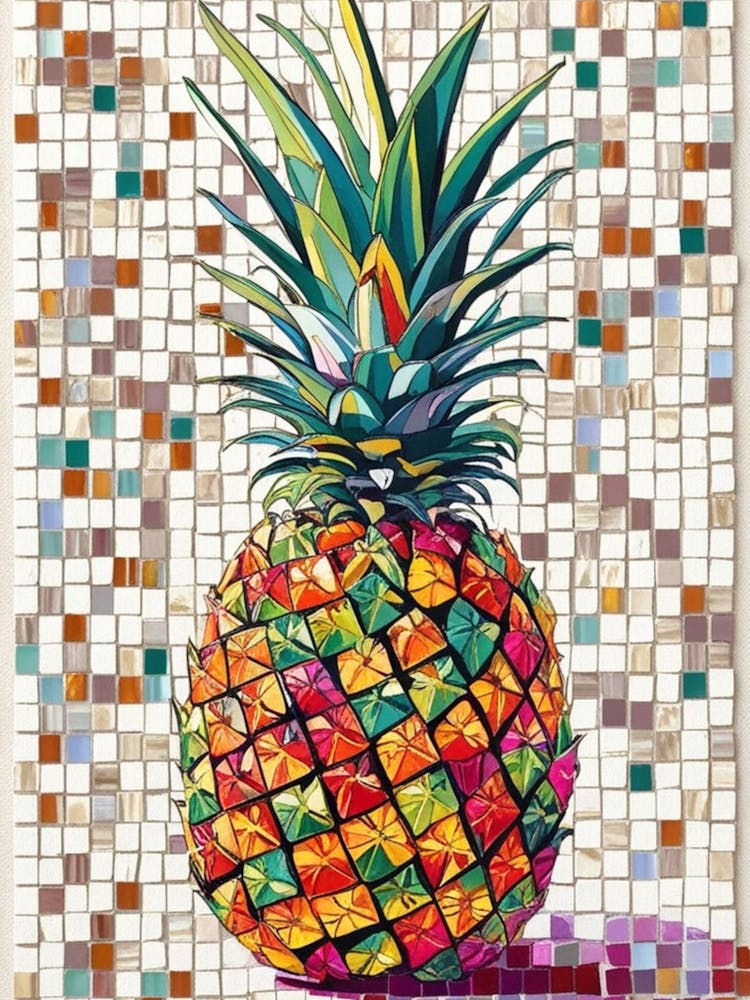 Mosaic Pineapple 6
