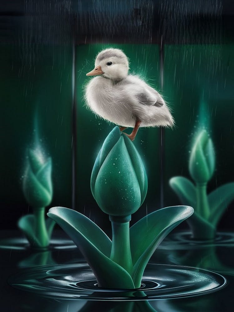 Duck In The Rain