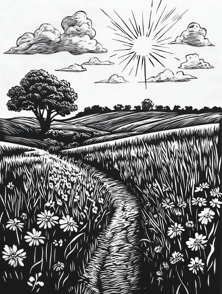 Path In The Field
