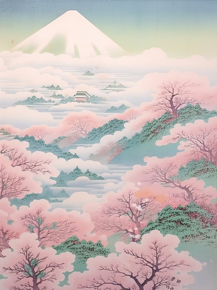 Mount Hakusan In Ishikawa Gifu Fukui, Japanese Landscape 4