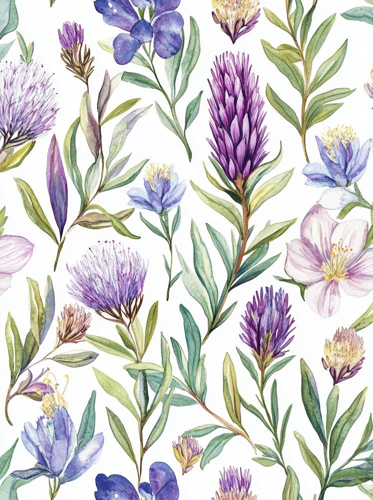 Watercolor Seamless Pattern 2