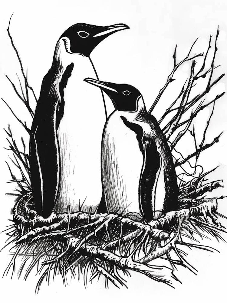 Emperor Penguin Nesting 3