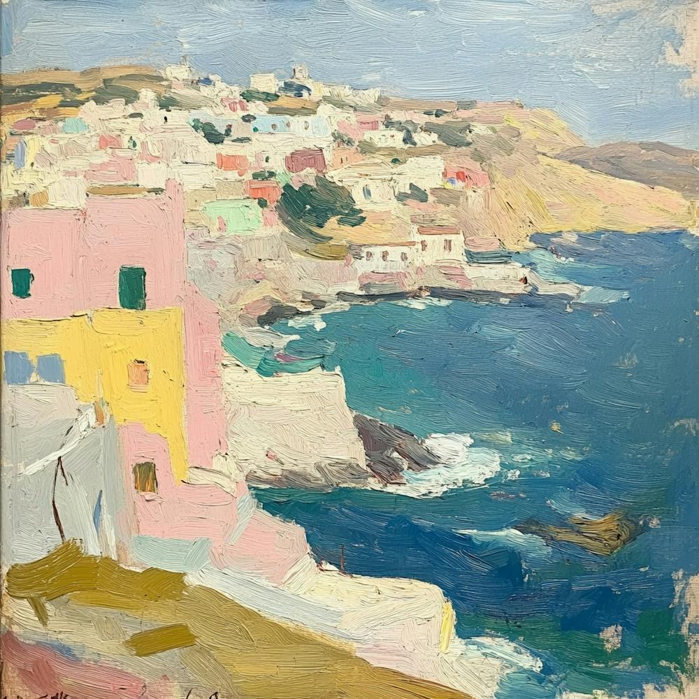 Santorini Art