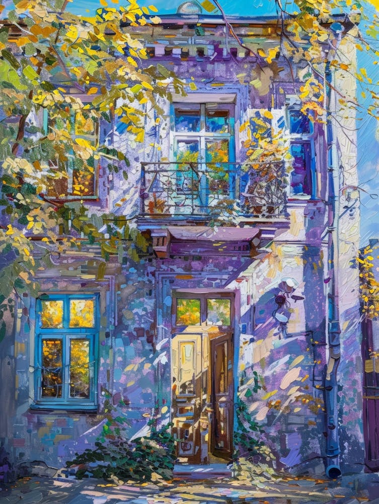 House In Autumn