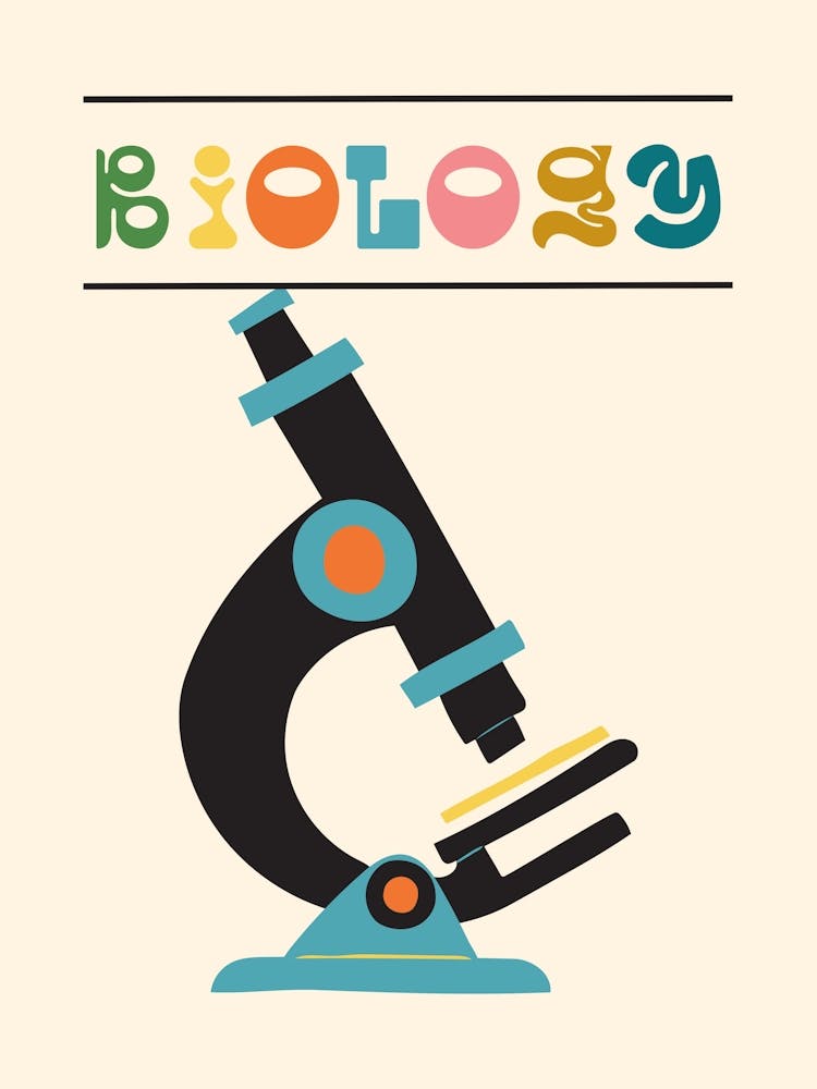Microscope And The Word Biology