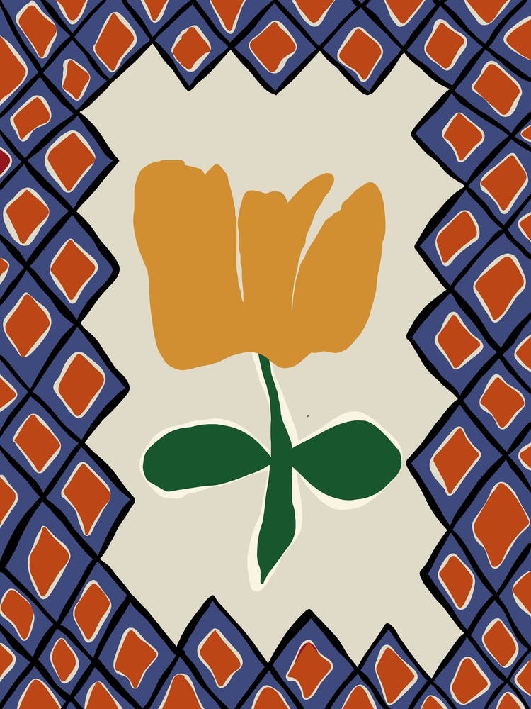 Petal plaid playtime II