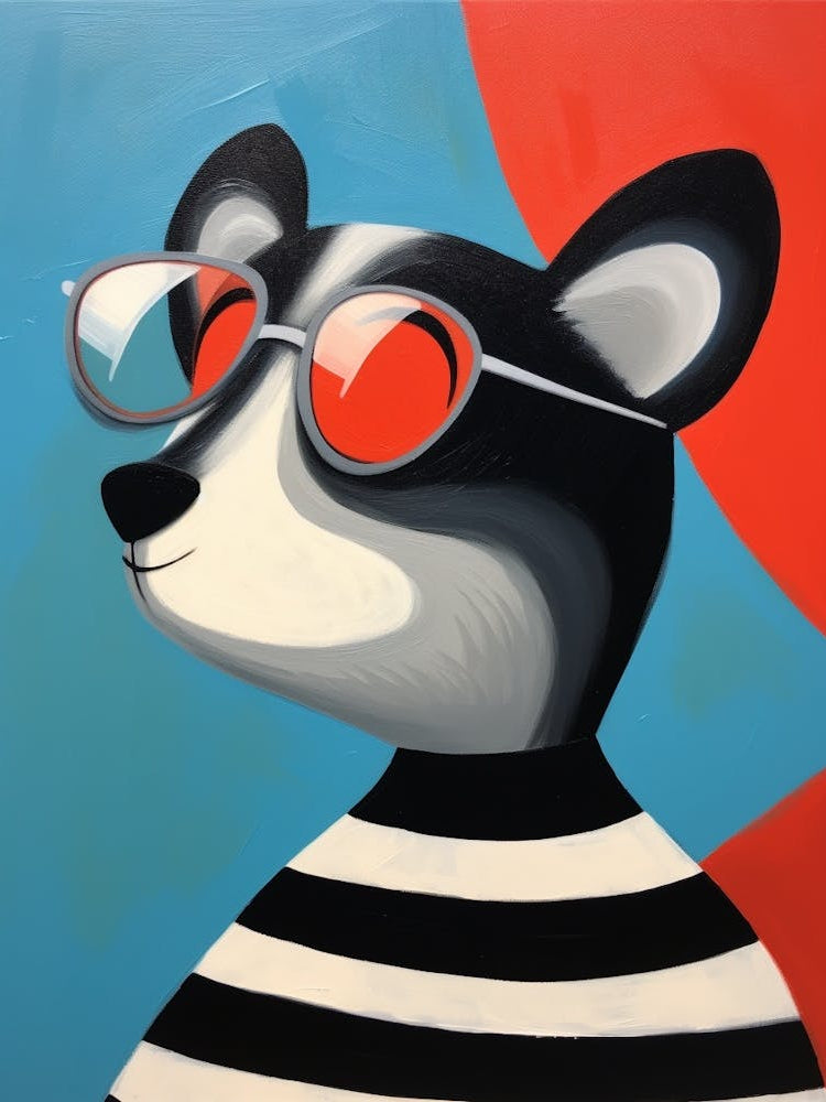 Little Lemur 3 Wearing Sunglasses