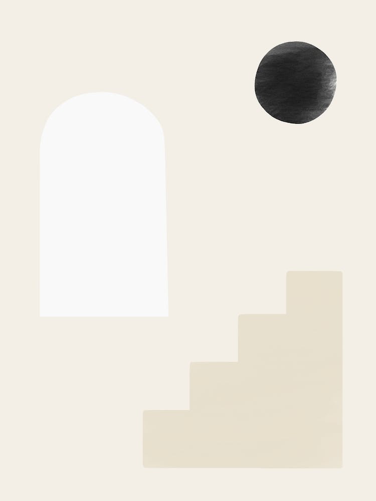 Boho Scenery 2 Black